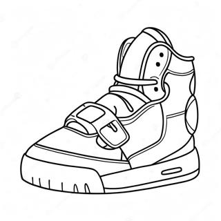 Κουλ Αθλητικά Παπούτσια Yeezy, Σελίδα Χρωματισμού Σελίδες Ζωγραφικής