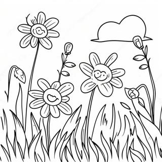 Zontano Khorto Kai Louloudia Selida Zographikes 101989-40351