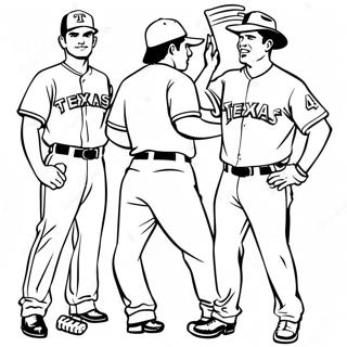 Selida Zographikes Tou Pneumatos Tes Omadas Ton Texas Rangers 103687-41671