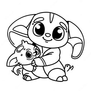 Glukia Selida Zographikes Tou Stitch Kai Tou Baby Yoda 103788-41740