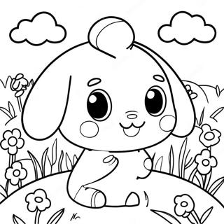 Paikhnidiares Cinnamoroll Se Agro Louloudion Selida Zographikes 103867 41803