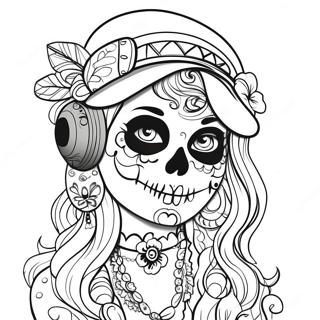 Koul Selida Zographikes Me Koritsi Gangsta Sugar Skull 106310-43711