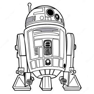 Droid Star Wars Σελίδες Ζωγραφικής