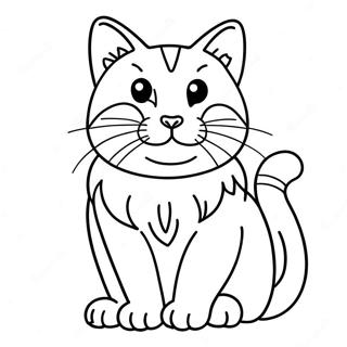 Selida Zographikes Me Agapemeno Gataki Pou Kathizei 112678-48774