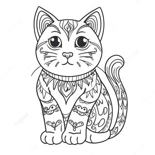 Selida Zographikes Me Agapemeno Gataki Pou Kathizei 112678-48776