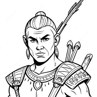 O Atreas Me To Toxo Selida Zographikes 112780-48845