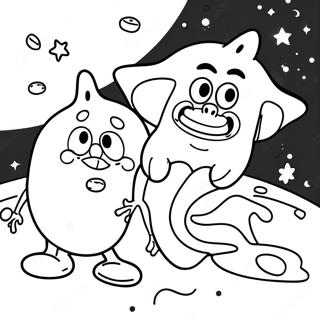 Selida Zographikes Me Ton Ren Kai Ton Stimpi Sto Diastema 112833-48889