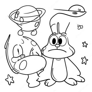 Selida Zographikes Me Ton Ren Kai Ton Stimpi Sto Diastema 112833-48892