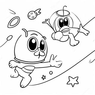 Selida Zographikes Me Ton Ren Kai Ton Stimpi Sto Diastema 112833-49012