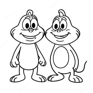 Selida Zographikes Me Skene Kartoun Tou Ren Kai Tou Stimpi 112834-49015