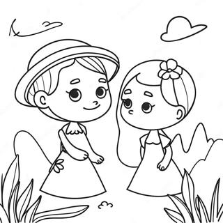 Σελίδα Ζωγραφικής Poppy And Viva Σελίδες Ζωγραφικής