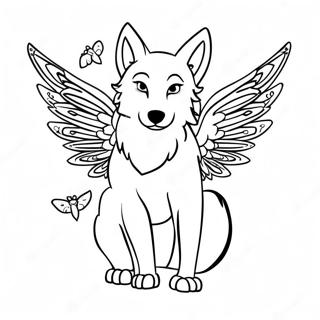 Selida Zographikes Lukos Me Magemena Phtera 116287-51696