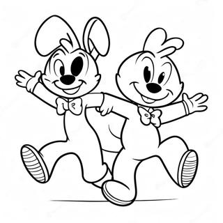 Oi Animaniacs Se Mia Trele Khoreutike Selida Zographikes 119168-54198