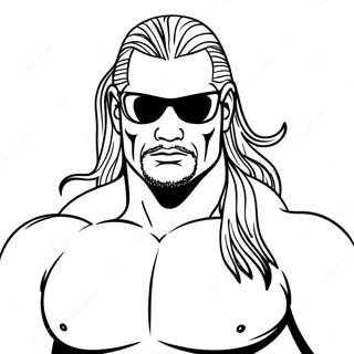 Σελίδα Χρωματισμού: Κουλ Κακός Wwe Σελίδες Ζωγραφικής