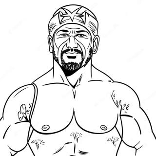 Σελίδα Χρωματισμού: Κουλ Κακός Wwe Σελίδες Ζωγραφικής