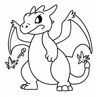 Selida Zographikes Me Ton Charizard Kai Ton Ekpaideute Tou 12084 2635