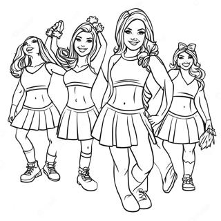 Selida Zographikes Me Tis Cheerleaders Ton Broncos 121658-56301