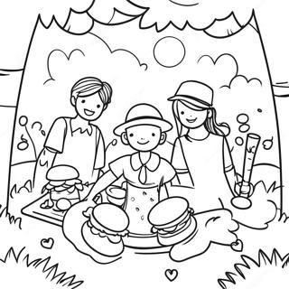 Selida Zographikes Piknik Kalokairiou Me Philous 125000-59053