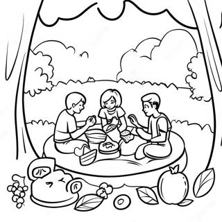 Selida Zographikes Piknik Kalokairiou Me Philous 125000-59056