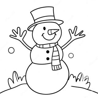 Kharoumene Selida Zographikes Me Khionanthropo 125052 59095