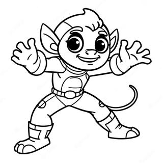 Selida Zographikes Me Ton Beast Boy Se Asteia Poza 126343 60097