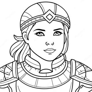 Tharraleo Koritsi Se Plere Panoplia Selida Zographikes 126913-60538