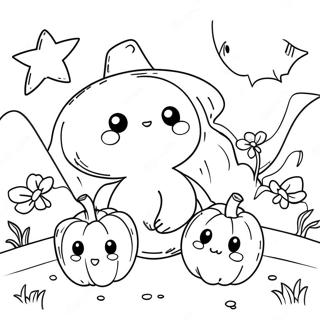 Γλυκιά Σελίδα Χρωματισμού Οκτωβρίου Σελίδες Ζωγραφικής