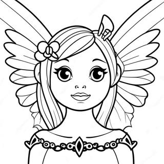 Selida Zographikes Punk Goth Neraidas Me Phtera 129331-62548