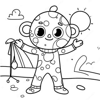 Selida Zographikes Me Ton Paikhnidiare Santman Se Pitzames 129969-63038