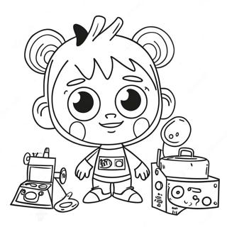 Selida Zographikes Me Ton Johnny Test Kai Treles Epheureseis 130228-63248