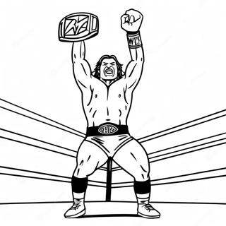 Σελίδα Ζωγραφικής Με Αγώνα Πρωταθλήματος Wwe Σελίδες Ζωγραφικής