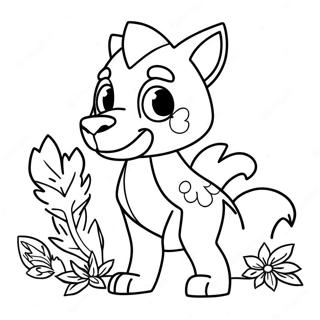 Σελίδα Ζωγραφικής Animal Jam Σελίδες Ζωγραφικής