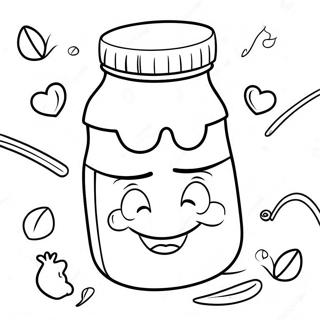 Νουτέλα Coloring Pages