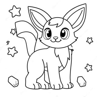 Selida Zographikes Glaceon Me Lamperous Krustallous Pagou 135034-66971