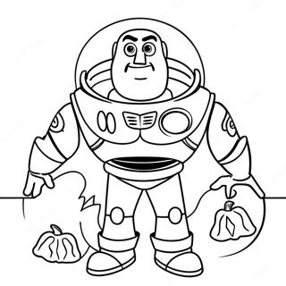 Buzz Lightyear Me Kolokutha Selida Zographikes 135111-67030