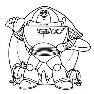 Buzz Lightyear Me Kolokutha Selida Zographikes 135111-67032