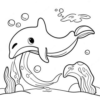 Selida Zographikes Me Paikhnidiariko Delphini Pou Pedaei 137440-69000