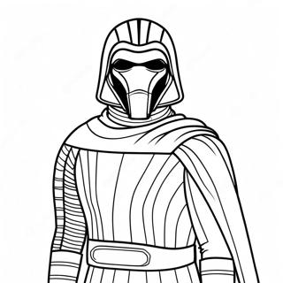 Σελίδα Ζωγραφικής Του Κάιλο Ρεν Σελίδες Ζωγραφικής