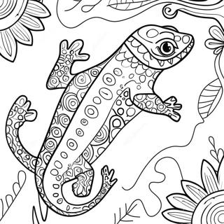 Γκέκο Coloring Pages