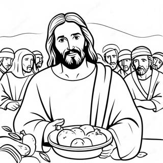 Selida Zographikes Tou Iesou Pou Trephei Tous 5000 138747-70024