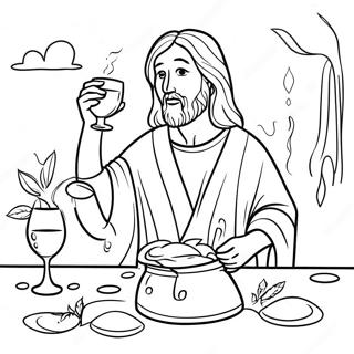 Θαύματα Του Ιησού Coloring Pages