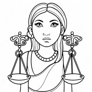 Ζυγός Coloring Pages