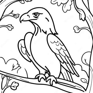 Γυμνός Αετός Coloring Pages