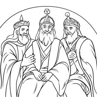 Γέννηση Coloring Pages