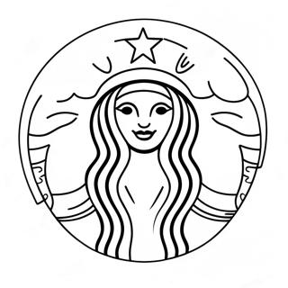 Selida Zographikes Me Koupa Kaphe Starbucks 25523-5561