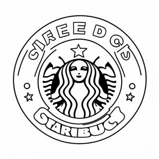 Selida Zographikes Me To Logotupo Starbucks 25524-5566