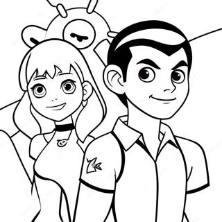 Μπεν 10 Coloring Pages