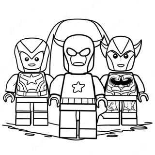 Selida Zographikes Omadas Lego Avengers 26717-5821