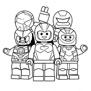 Selida Zographikes Omadas Lego Avengers 26717-5822