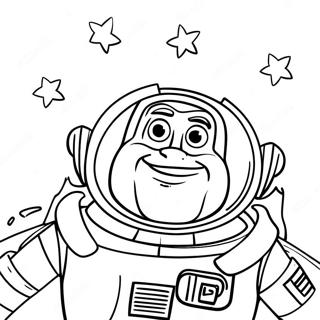 Selida Zographikes Me Ton Buzz Lightyear Sto Diastema 28396-6173